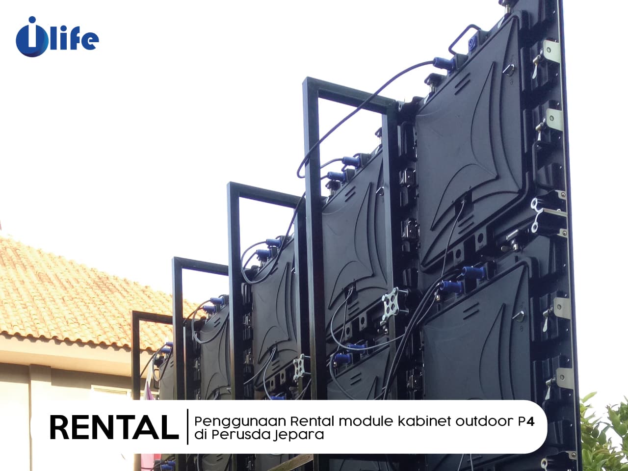 Sewa atau Rental Videotron untuk acara Perusda Kabupaten Jepara