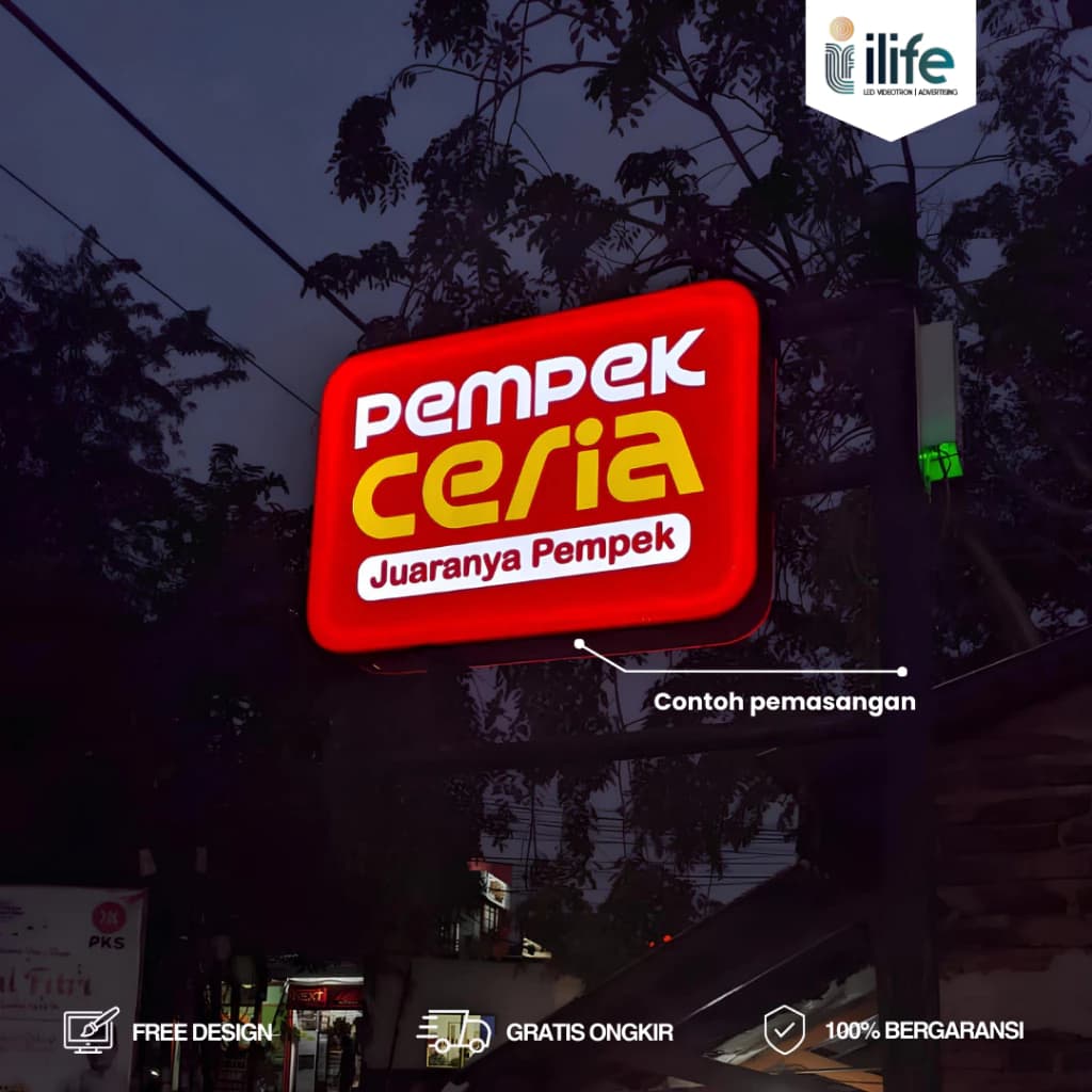 Neonbox backlite flexy banner | Sisi Samping ACP thumbnail 6